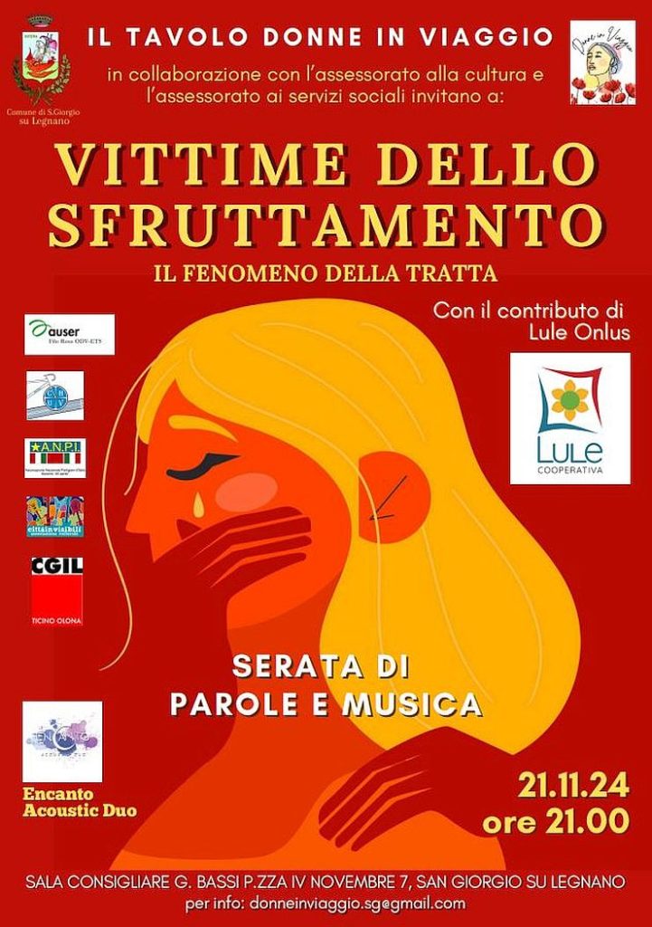 Serata di parole e musica 21/11