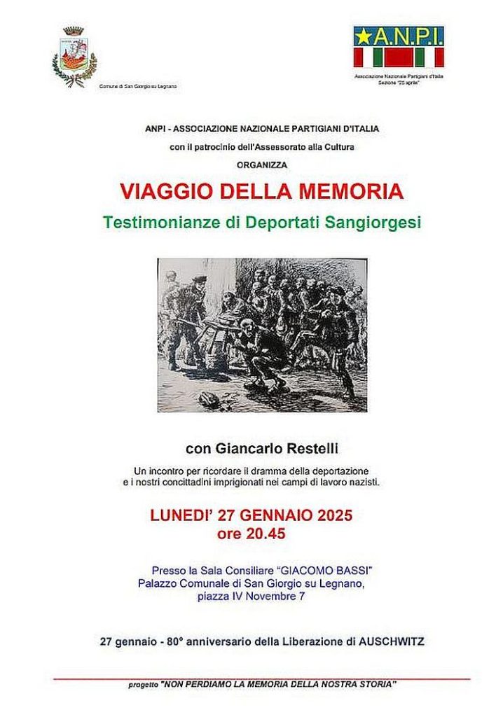 27 gennaio ANPI 